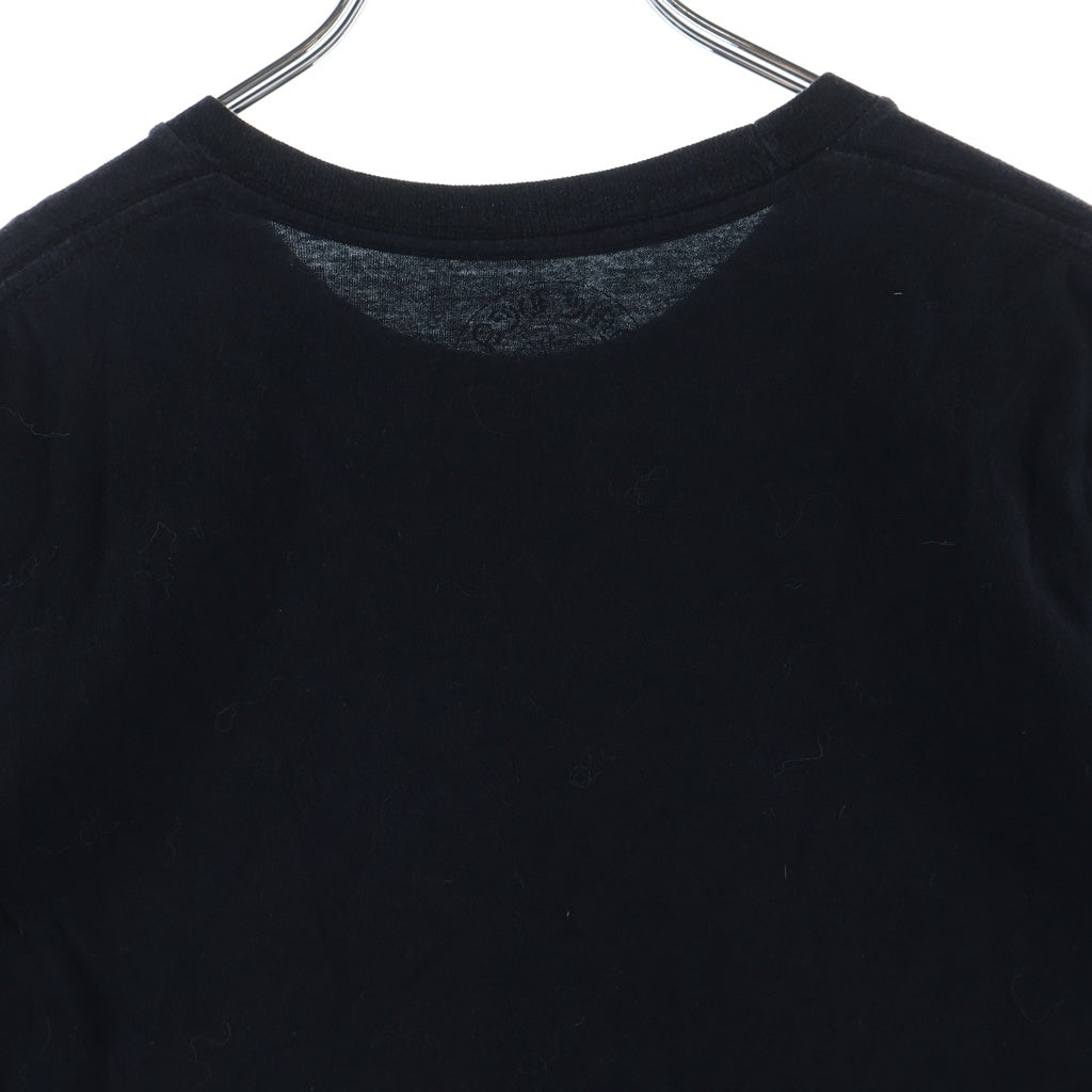 CHROME HEARTS(クロムハーツ) OLD CHプラスプリント オールド クルーネック半袖Tシャツカットソー ブラック