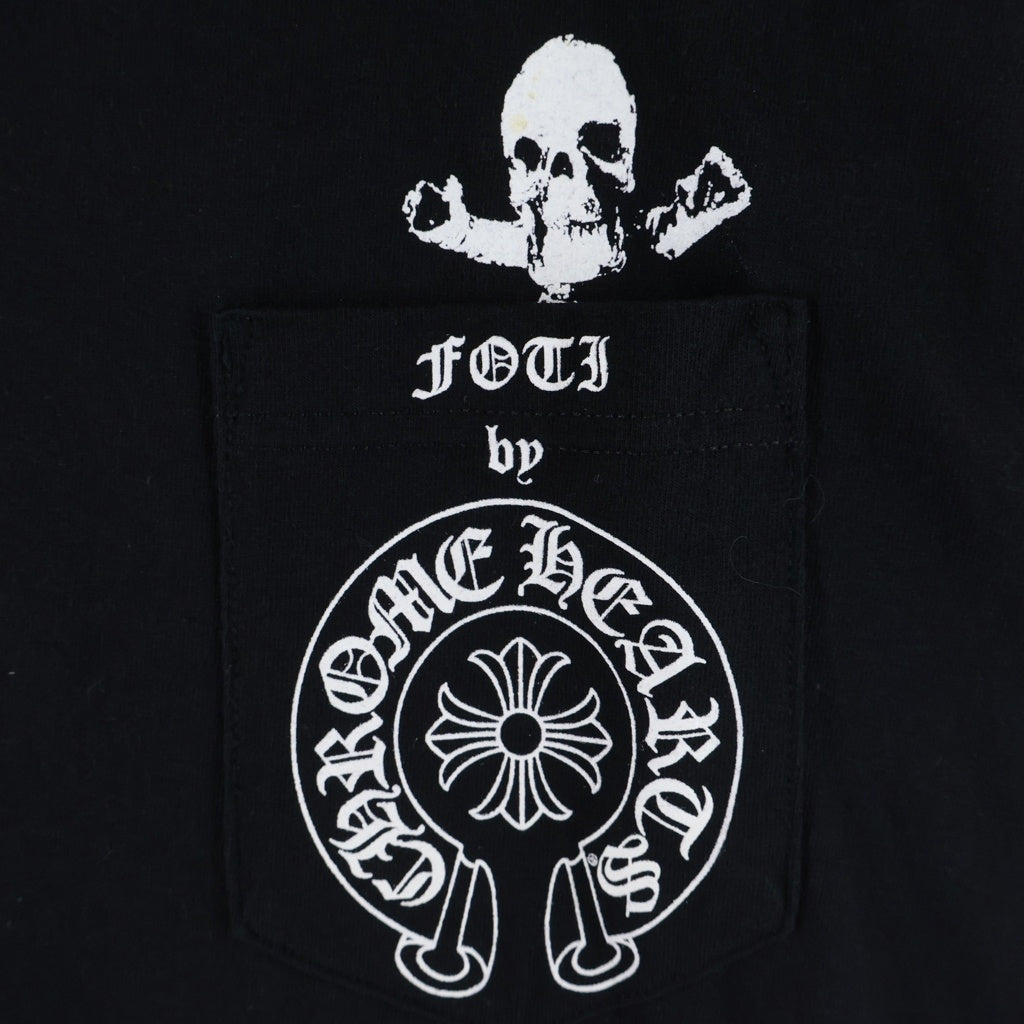 CHROME HEARTS(クロムハーツ) OLD FOTI S/S オールド フォティ 東京限定 スカルプリント半袖Tシャツカットソー