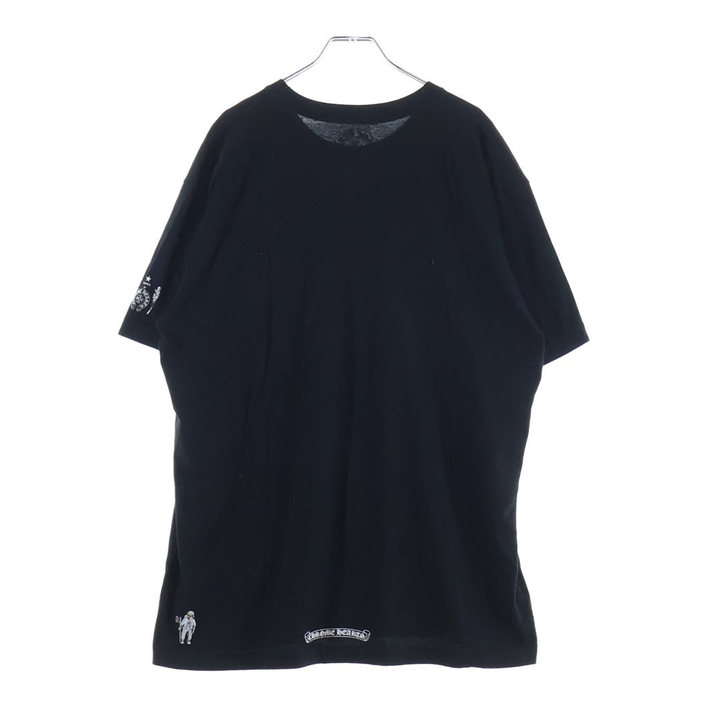 CHROME HEARTS(クロムハーツ) FOTI S/S TEE フォティプリント クルーネック 半袖Tシャツ ブラック