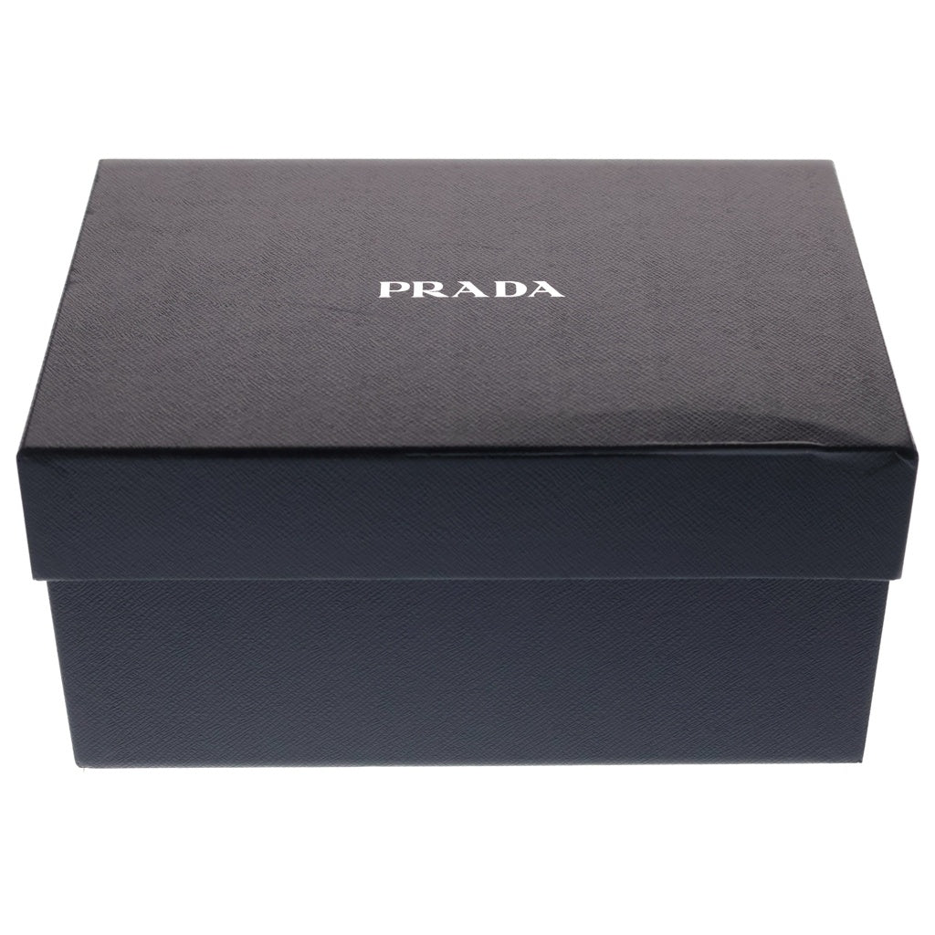 PRADA(プラダ) NERO TESSUTO CAPELLI ナイロン 三角プレート 2HC231 キャップ ホワイト レディース