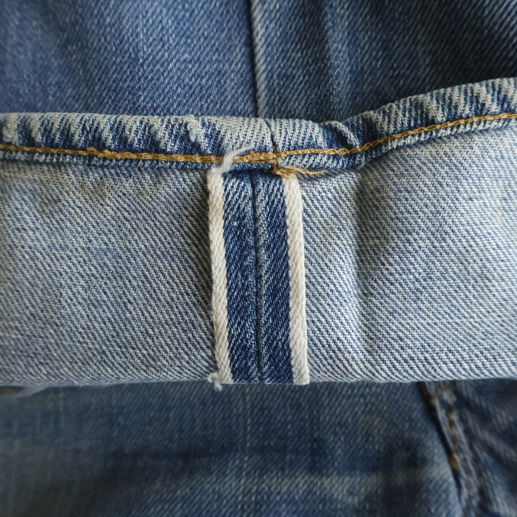 Levi's(リーバイス) 70s VINTAGE 66前期 ボタン裏6 バックポケット裏シングル ストレートパンツ インディゴ