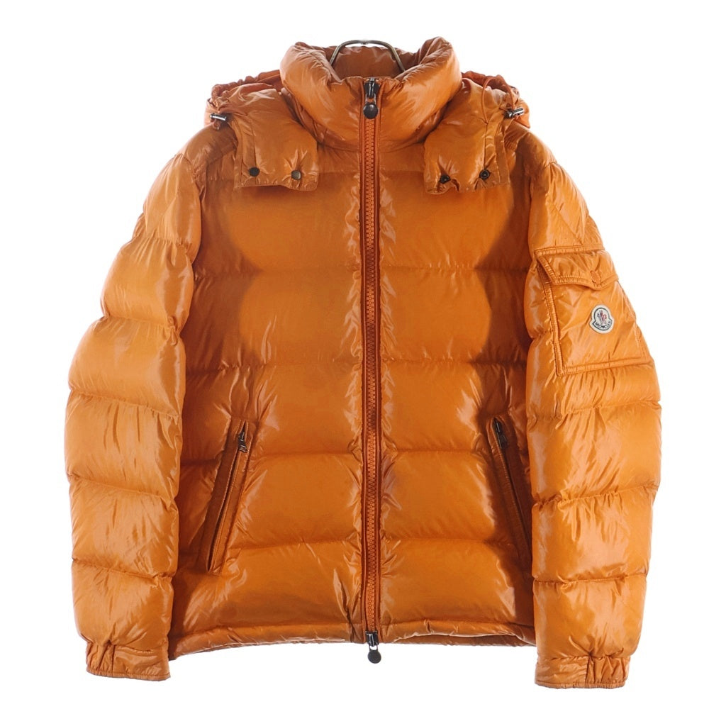 MONCLER(モンクレール) MAYA GIUBBOTTO ジップアップ ダウンジャケット オレンジ D20914036605 68950