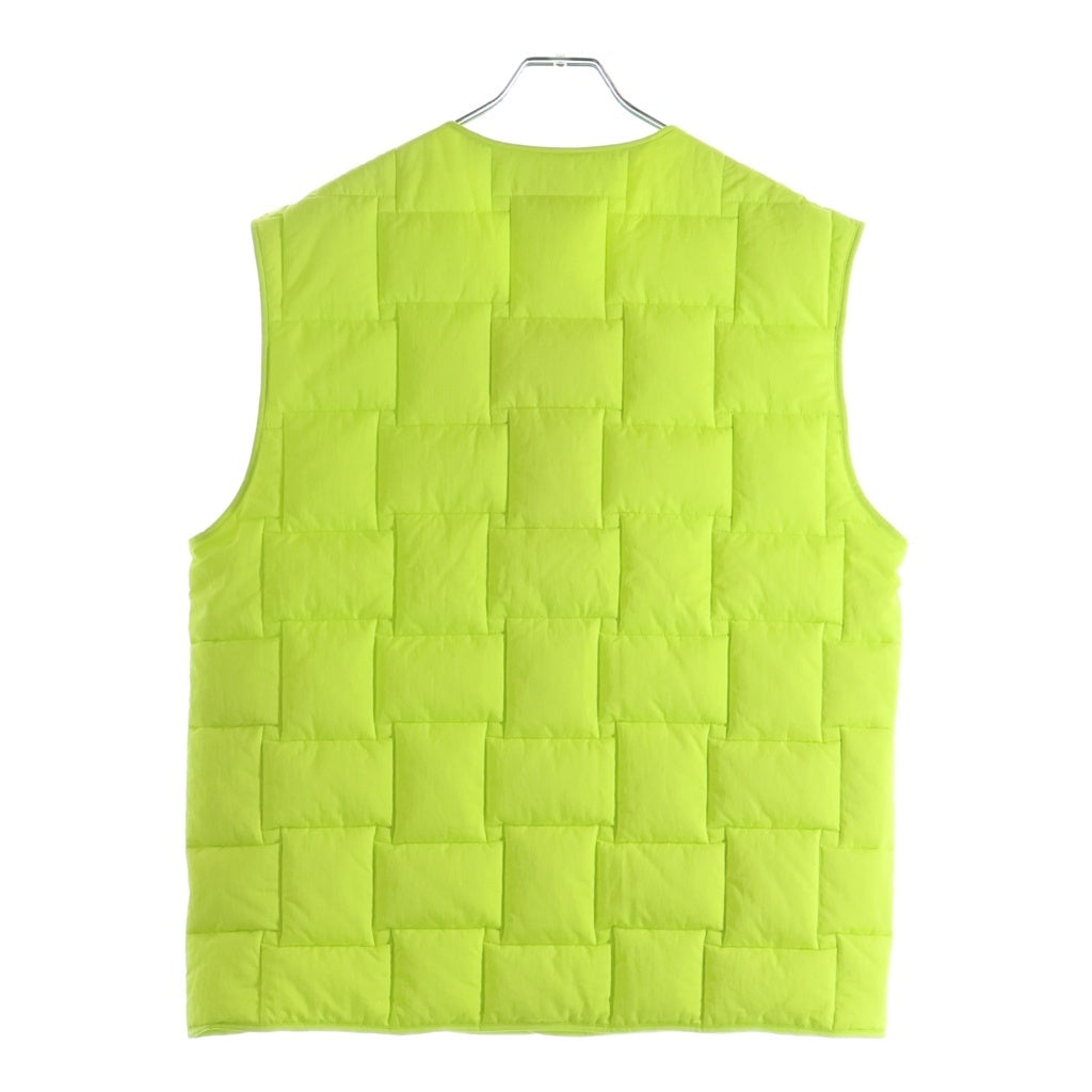 BOTTEGA VENETA(ボッテガヴェネタ) 23SS INTRECCIATO GILET VEST イントレチャート ジレベスト ナイロン 700402 VF4K0 イエロー