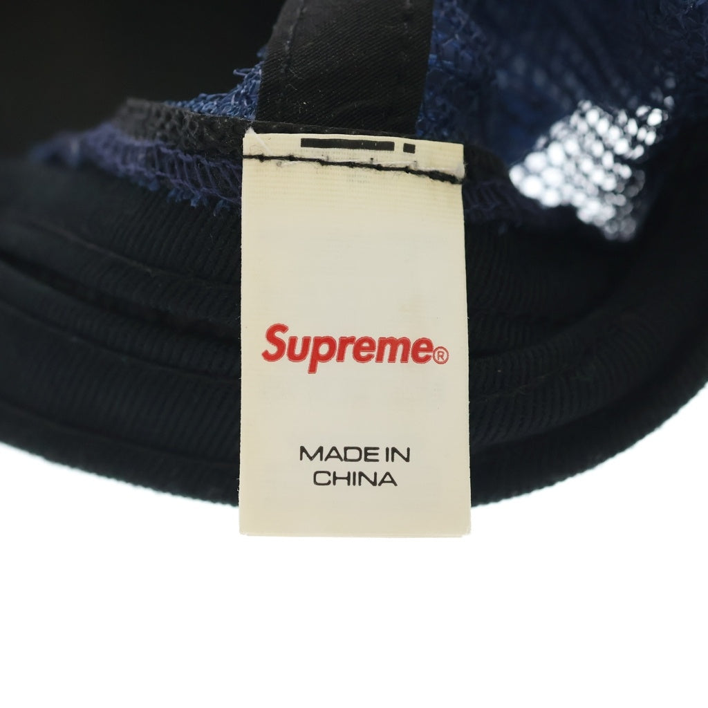 SUPREME(シュプリーム) 25SS SMD 5Panel Mesh トラッカーメッシュキャップ ネイビー