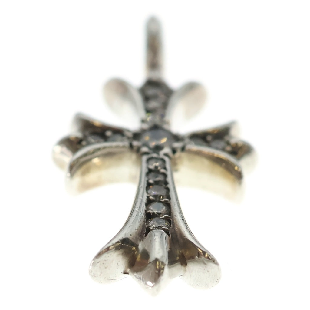 CHROME HEARTS(クロムハーツ) TNY CRSF P/DIA タイニーファットクロス PAVEダイヤ ペンダントトップ シルバー BCA323