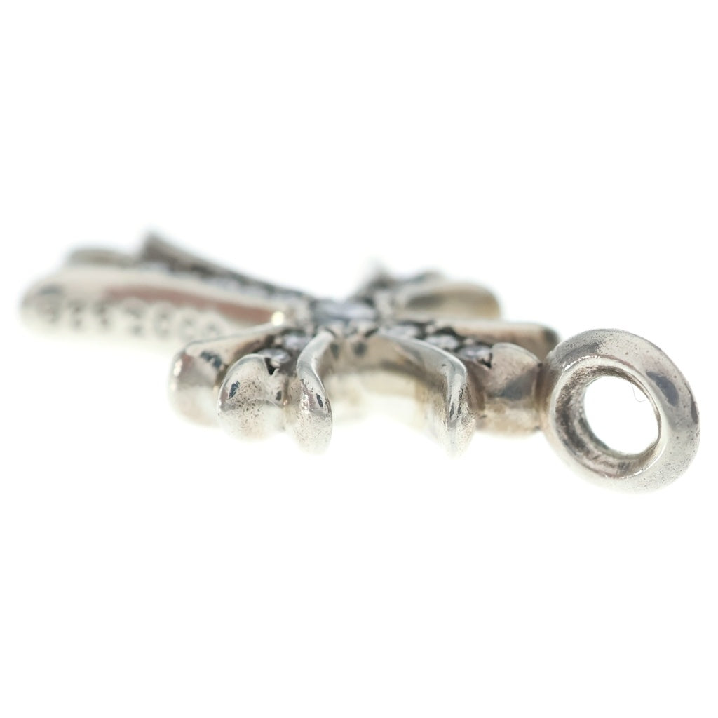 CHROME HEARTS(クロムハーツ) TNY CRSF P/DIA タイニーファットクロス PAVEダイヤ ペンダントトップ シルバー BCA323