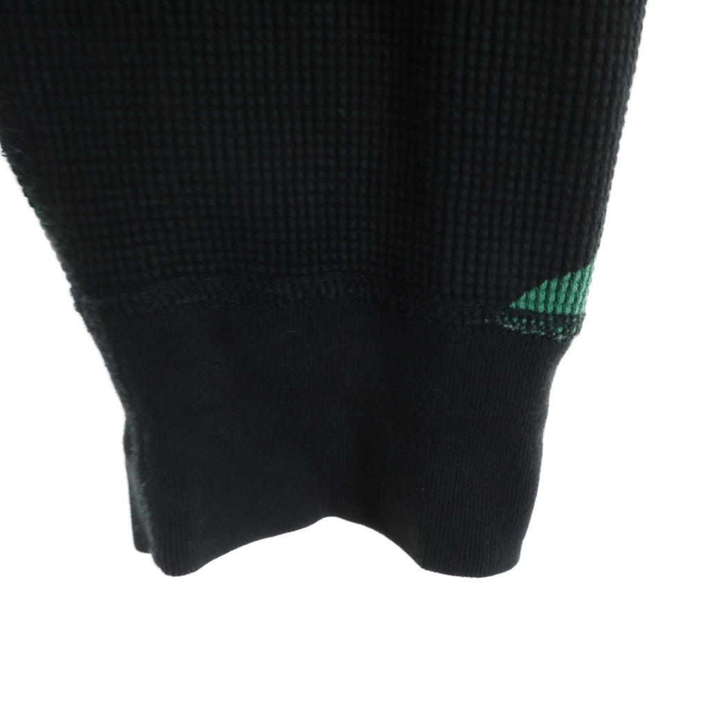 SUPREME(シュプリーム) 18AW NY Waffle Thermal サーマル ロングスリーブカットソー ブラック