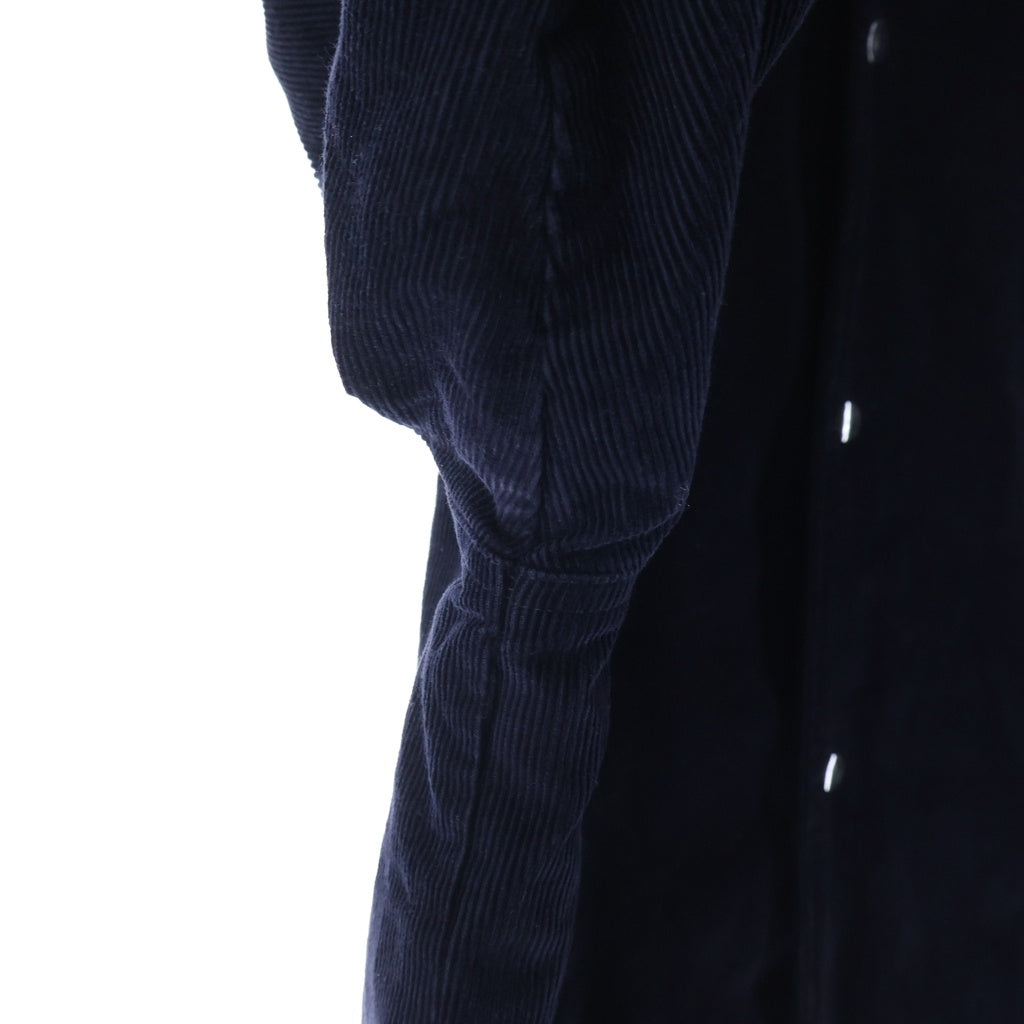 SUPREME(シュプリーム) 11AW Corduroy Coaches Jacket バックロゴ ワッペン コーチジャケット ネイビー