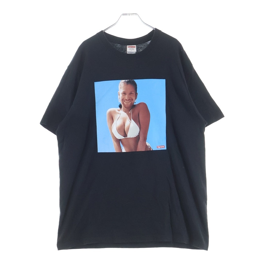 SUPREME(シュプリーム) 25SS Aphex Twin Windowlicker Tee エイフェックスツインウィンドウリッカー プリントロゴ 半袖Tシャツ カットソー ブラック