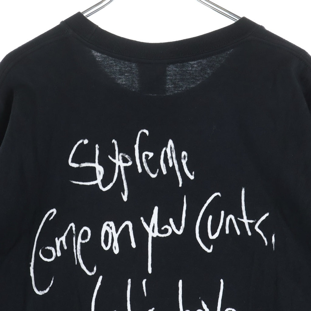 SUPREME(シュプリーム) 25SS Aphex Twin Windowlicker Tee エイフェックスツインウィンドウリッカー プリントロゴ 半袖Tシャツ カットソー ブラック