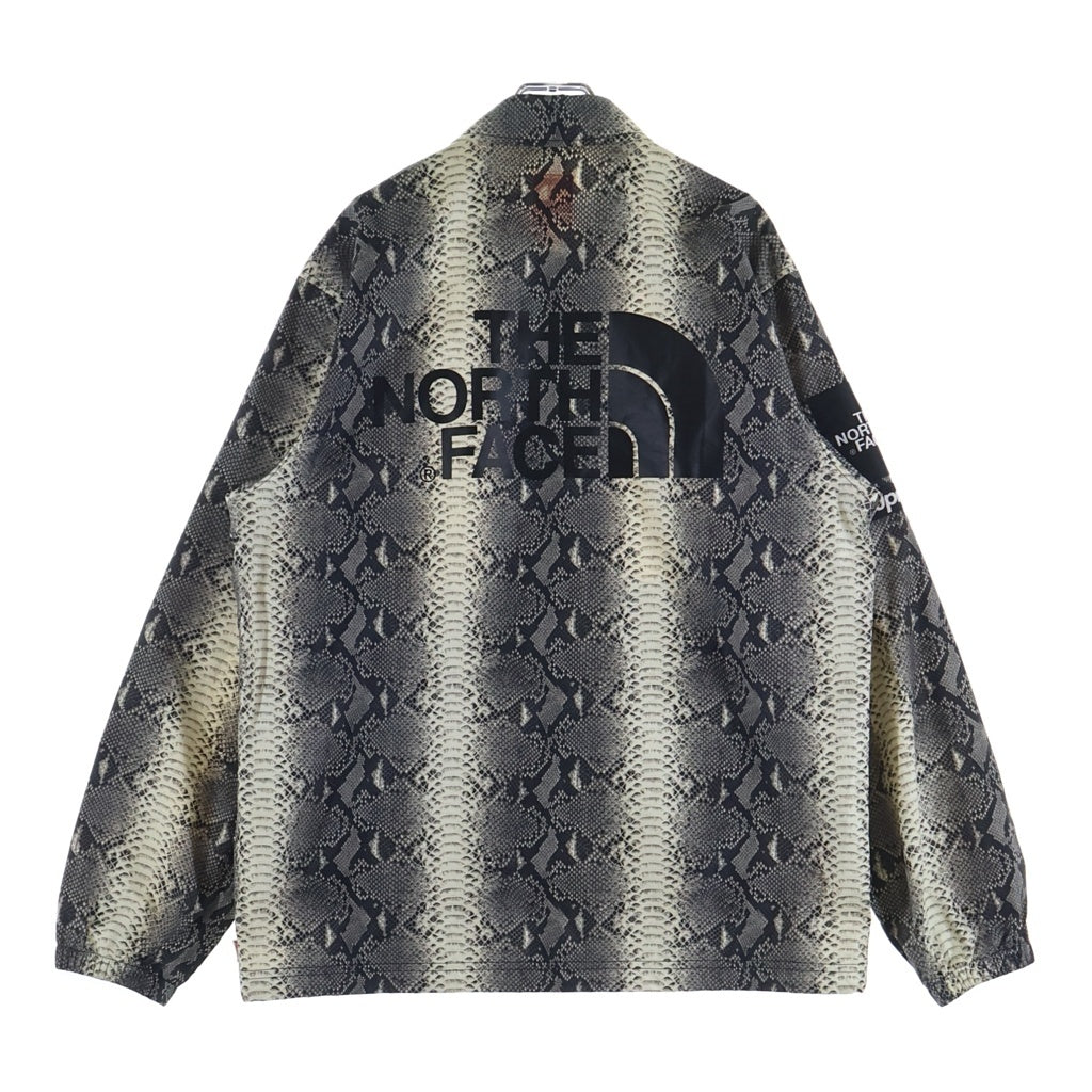 SUPREME(シュプリーム) 18AW Snakeskin Taped Seam Coaches Jacket ザ ノースフェイス スネークスキン テープド シーム コーチジャケット グレー NP11803I