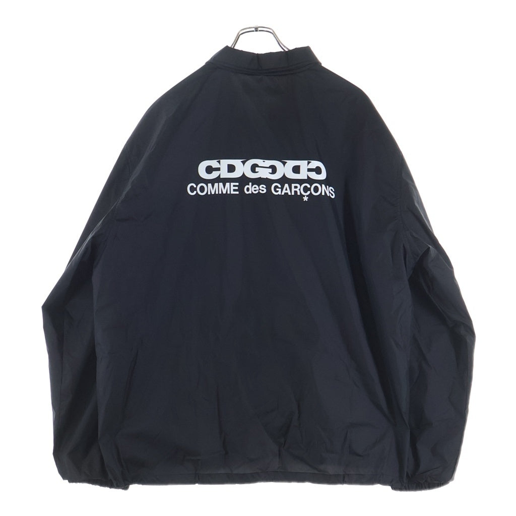CDG(シーディージー) 24SS 胸 バックロゴ CDG COACH JACKET SZ-J029 コーチジャケット ブラック