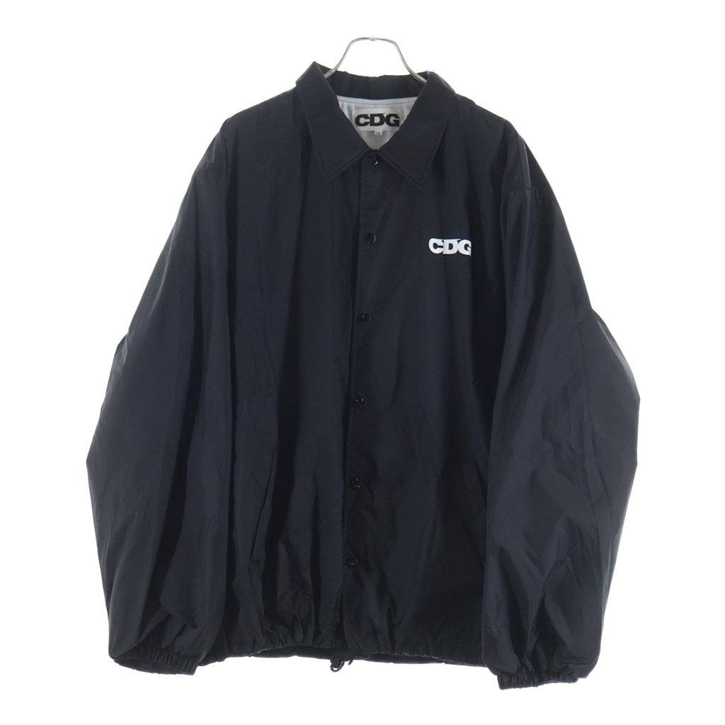 CDG(シーディージー) 24SS 胸 バックロゴ CDG COACH JACKET SZ-J029 コーチジャケット ブラック