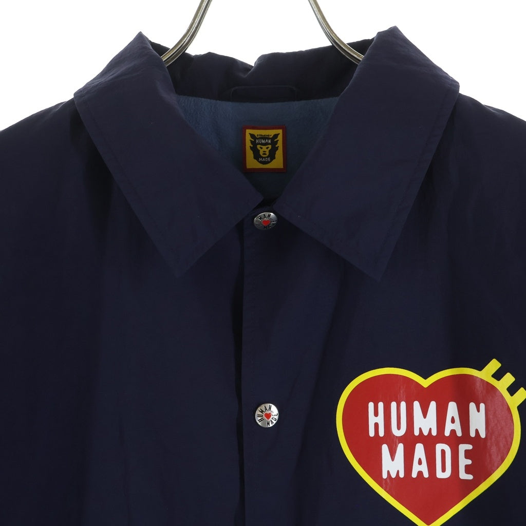HUMAN MADE(ヒューマンメイド) 25SS COACH JACKET ロゴ ナイロン コーチジャケット ネイビー