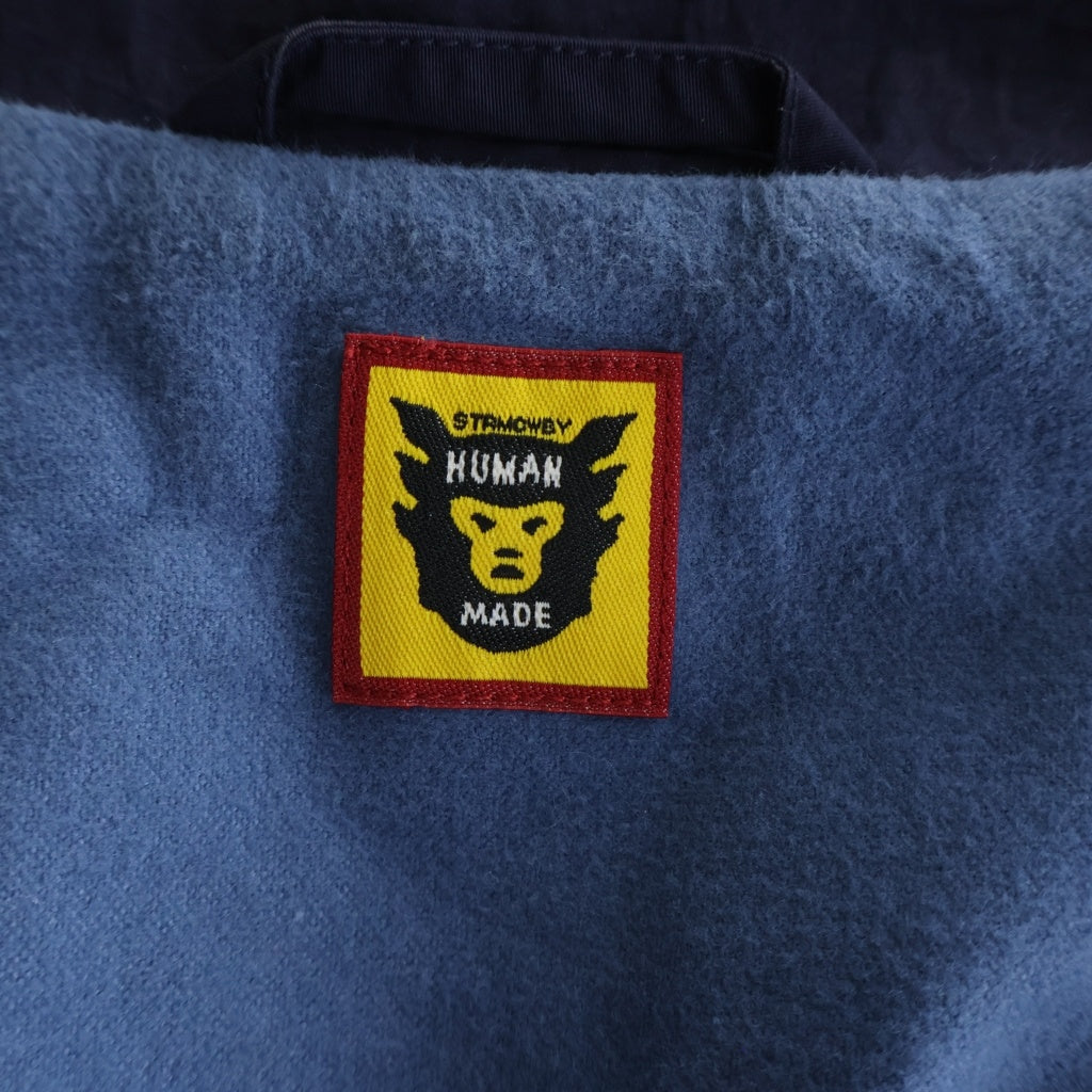 HUMAN MADE(ヒューマンメイド) 25SS COACH JACKET ロゴ ナイロン コーチジャケット ネイビー