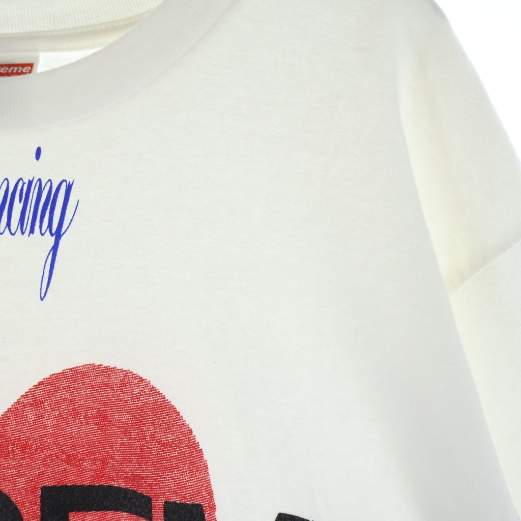 SUPREME(シュプリーム) 25SS Announcing Tee アナウンシングティー ハートロゴ クルーネックTシャツ ホワイト