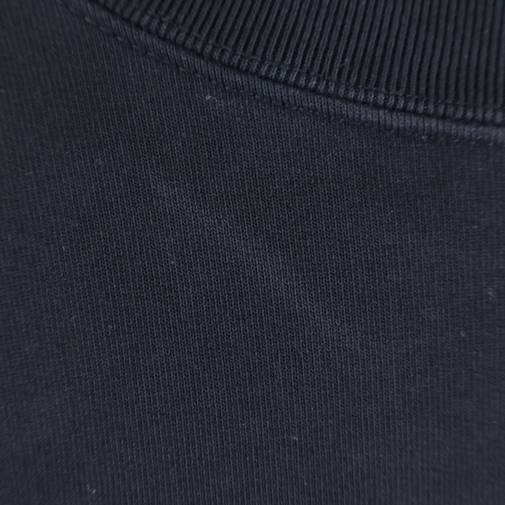 BALENCIAGA(バレンシアガ) 24SS LAYERED SPORTS ROUND レイヤード スポーツ ラウンドプリント クルーネック スウェットトレーナー ブラック 767860 TPVF3