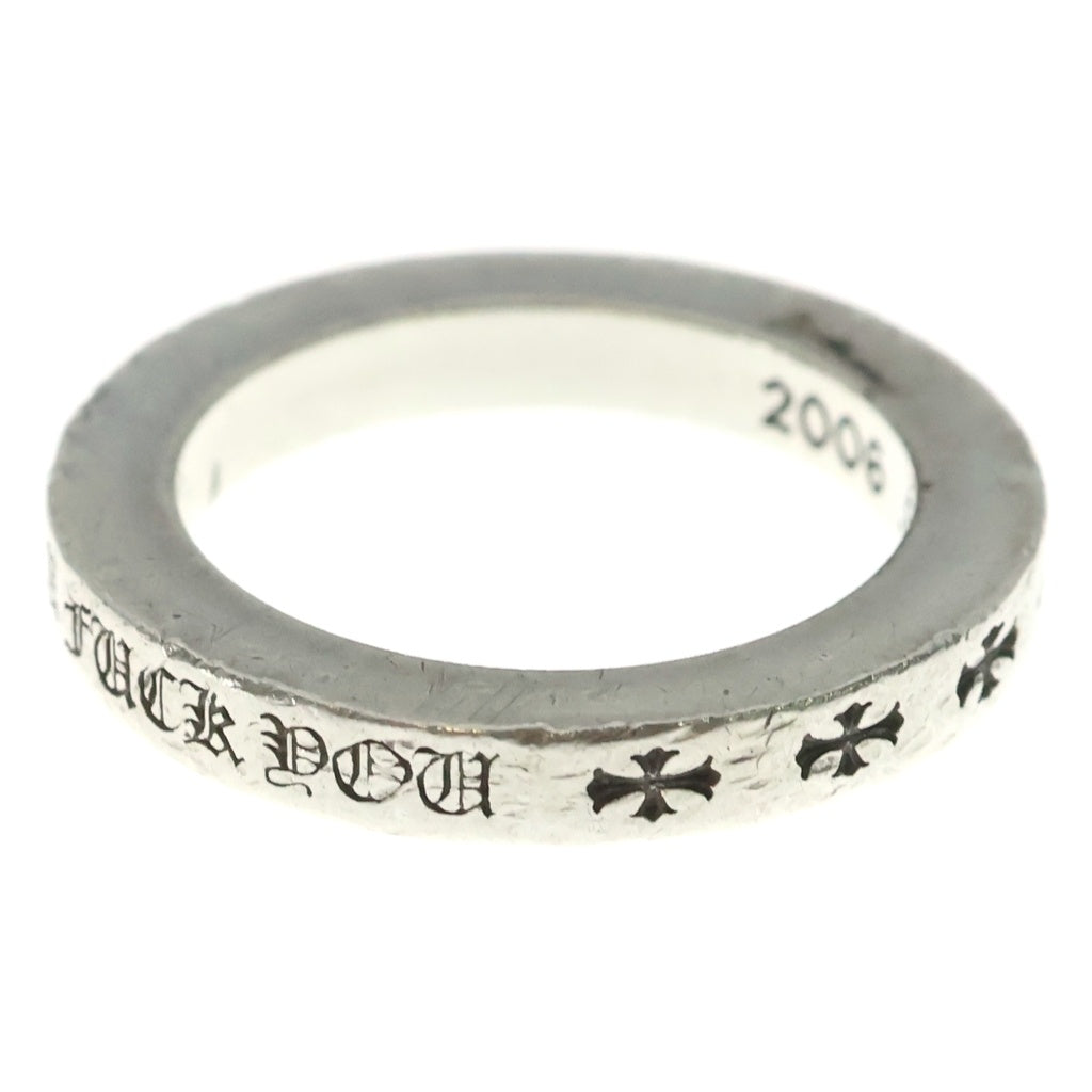 CHROME HEARTS(クロムハーツ) 3mm SPACER FUCKYOU 3mm スペーサー ファックユー リング シルバーBCA333