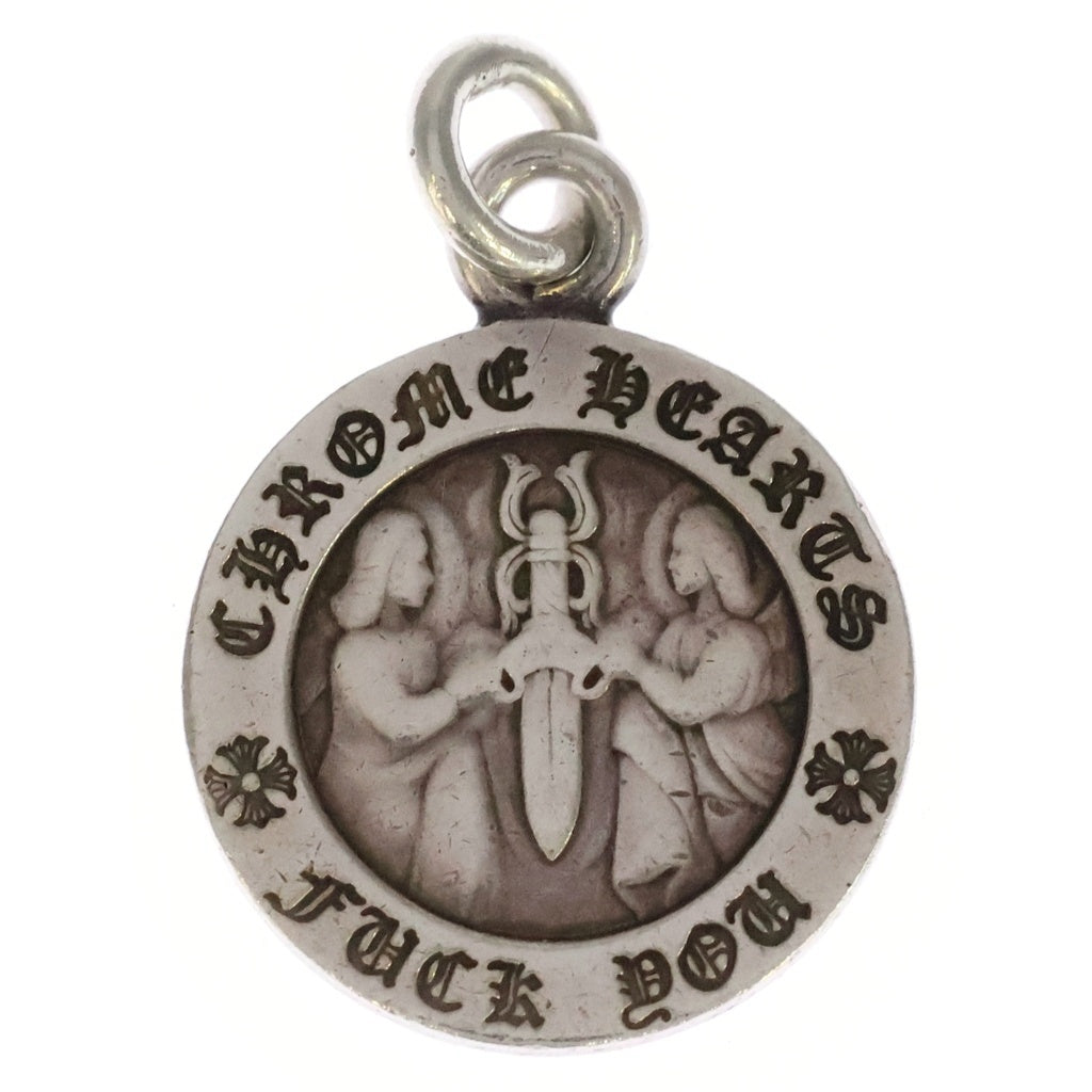 CHROME HEARTS(クロムハーツ) CHRM ANGL MDL V1 エンジェルメダルチャーム ペンダントトップ シルバーBCA229