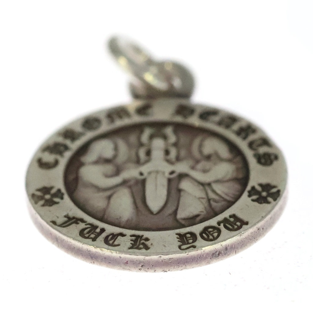CHROME HEARTS(クロムハーツ) CHRM ANGL MDL V1 エンジェルメダルチャーム ペンダントトップ シルバーBCA229
