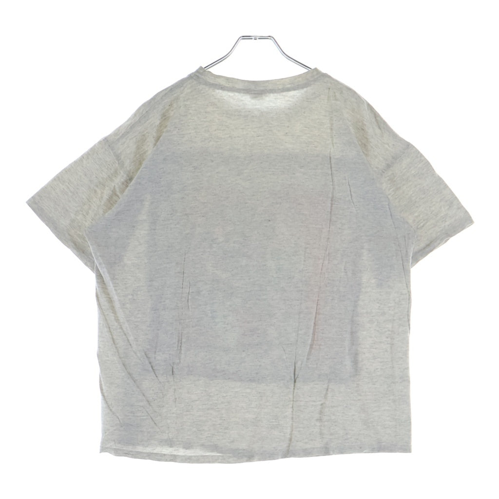 VINTAGE(ヴィンテージ) 90s パブロ ピカソ スカーフパッチワーク アートプリント クルーネック半袖Tシャツカットソー グレー