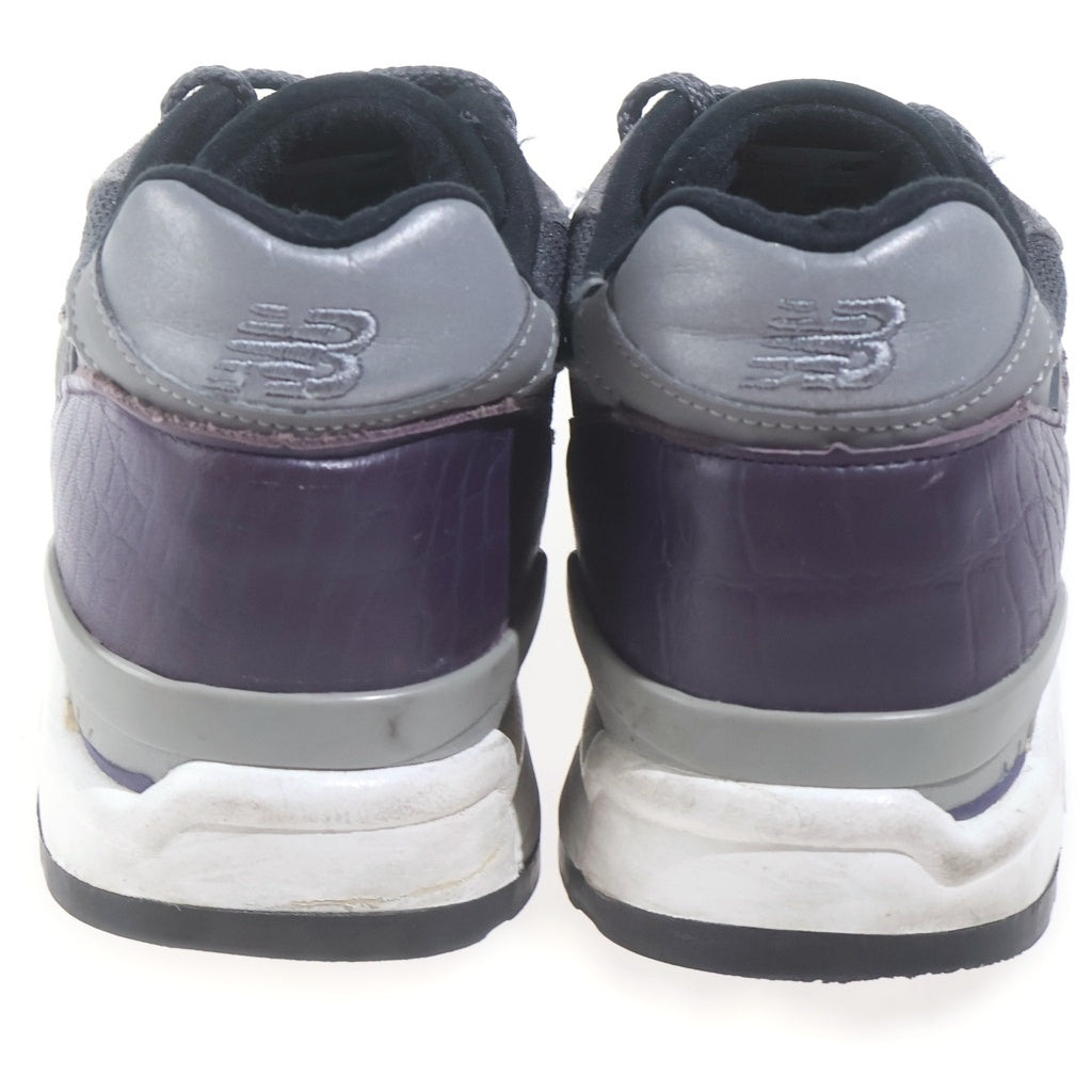New Balance(ニューバランス) M998AWH Purple Croc パープルクロコ ローカットスニーカー グレー