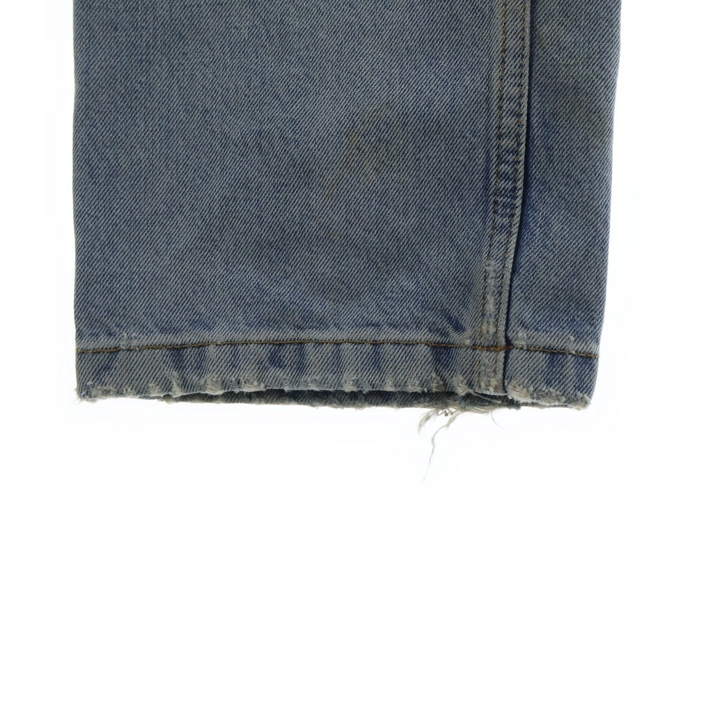BALENCIAGA(バレンシアガ) Destroyed Normal Pants デストロイドノーマルパンツ ブーツカットデニム インディゴ
