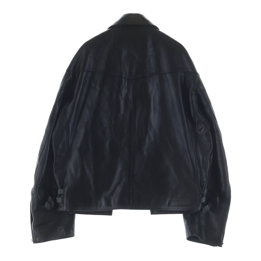 Tamme(タム) 24AW LEATHER MK3 JACKET 24A0200 レザージャケット ブラック