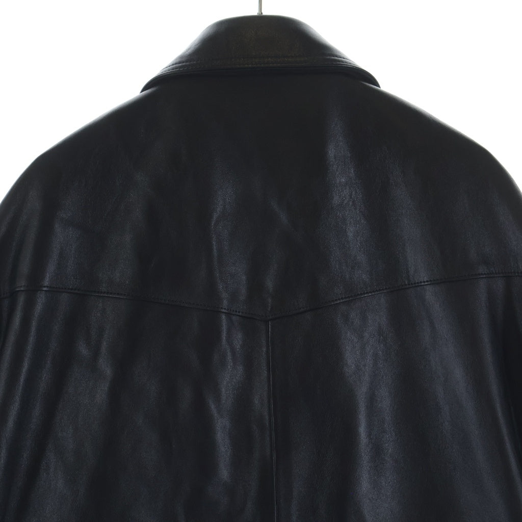 Tamme(タム) 24AW LEATHER MK3 JACKET 24A0200 レザージャケット ブラック