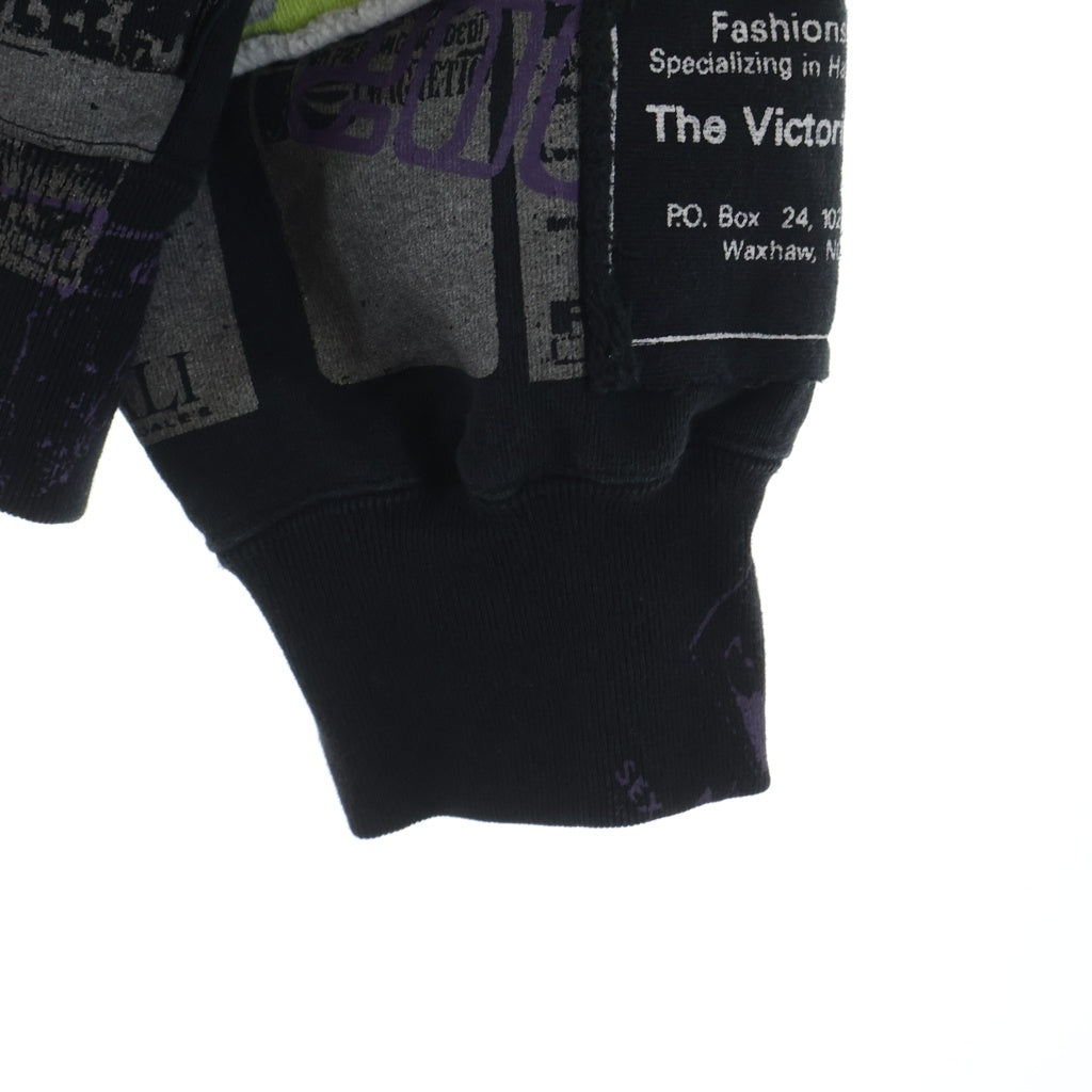 SUPREME(シュプリーム) 24SS Collage Zip Up Hooded Sweat コラージュ ジップ アップ フーディー スウェット ブラック/パープル