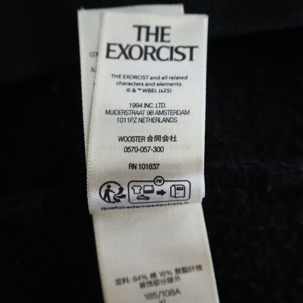 SUPREME(シュプリーム) 25AW THE Exorcist Hooded Sweatshirt エクソシスト フーディーパーカー ブラック