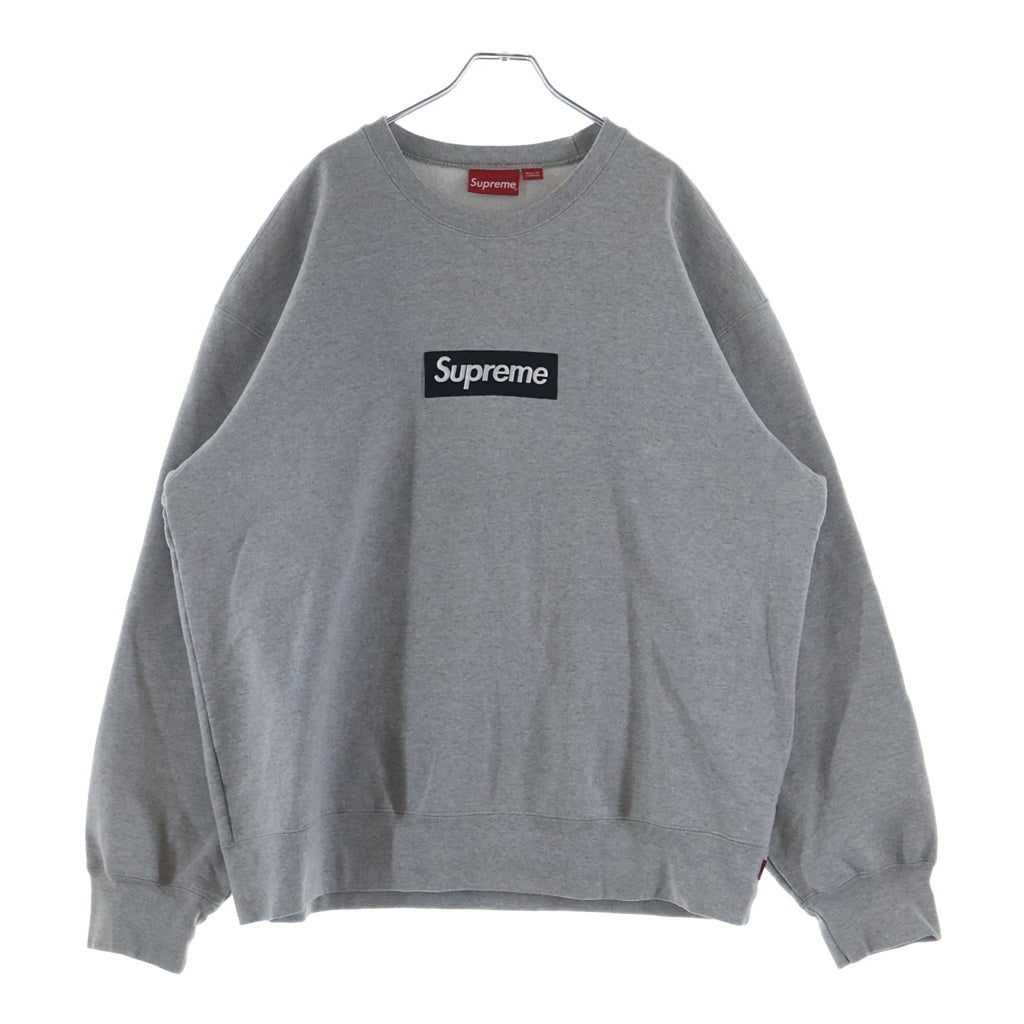 SUPREME(シュプリーム) 22AW Box Logo Crewneck ボックスロゴ クルーネック スウェット トレーナー グレー