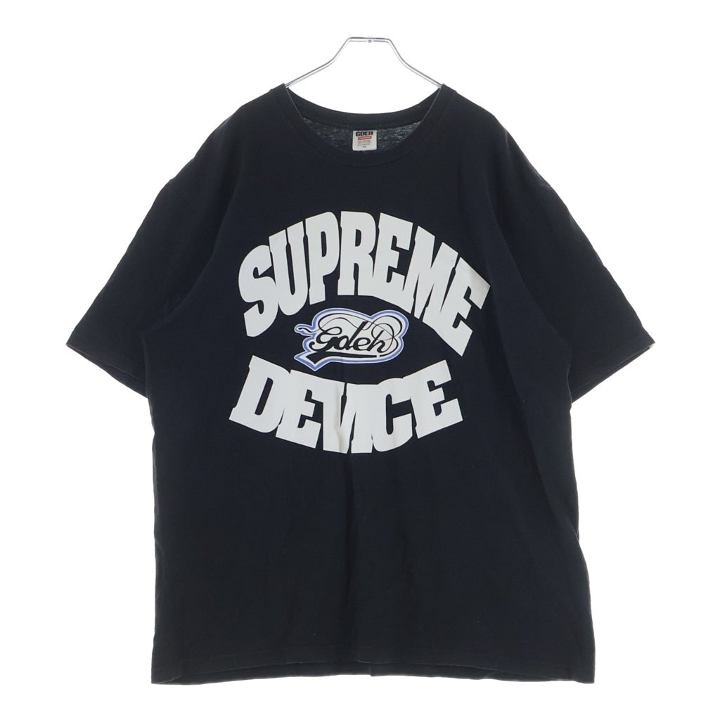 SUPREME(シュプリーム) 25SS×GOODENOUGH DEVICE グッドイナフ ディヴァイス クルーネック半袖Tシャツ ブラック