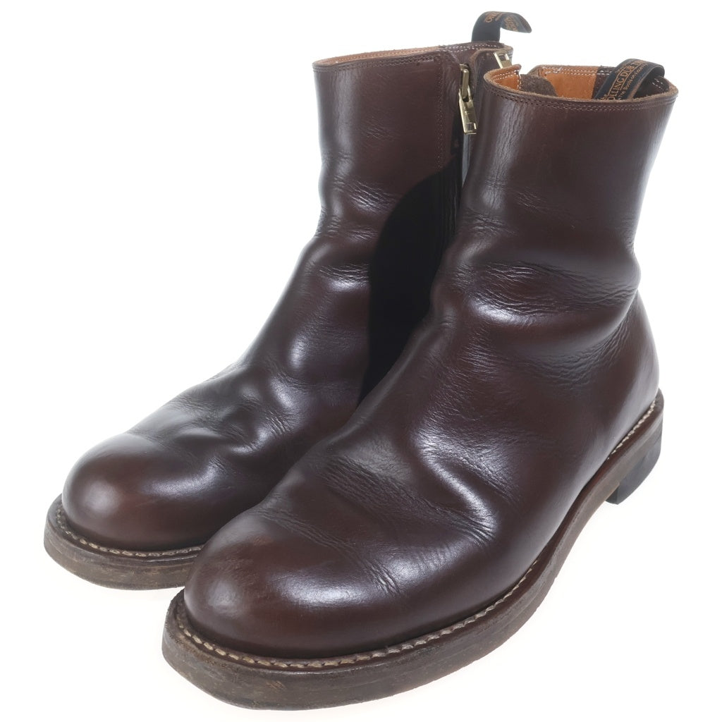 ROLLING DUB TRIO(ローリングダブトリオ) CASPER HORWEEN CHROMEXCEL RDT-A14 サイドジップ ブーツ ブラウン RDT-A14