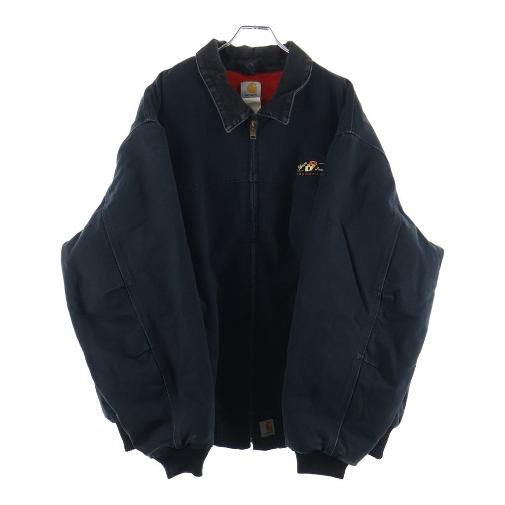 CARHARTT(カーハート) VINTAGE サンタフェ ダック 裏キルティング ダックジャケット ブラック -