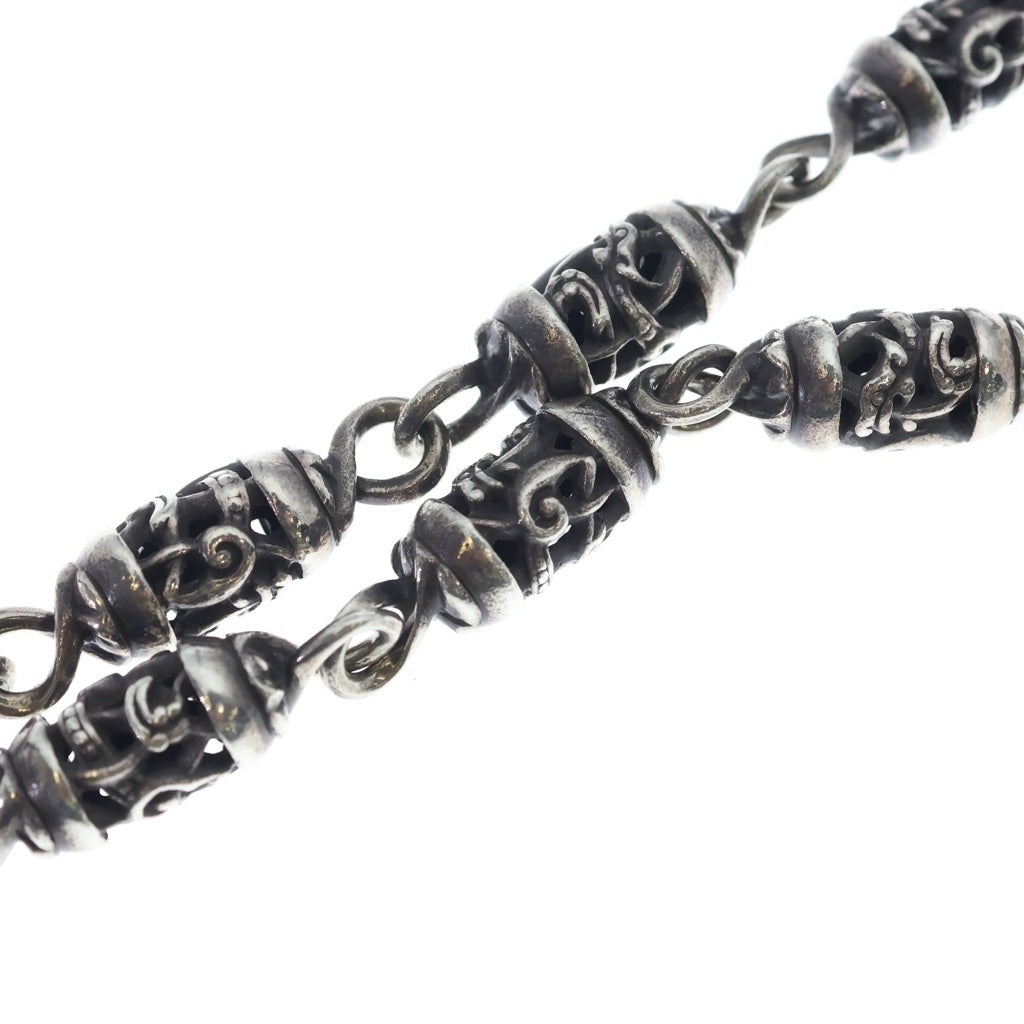 CHROME HEARTS(クロムハーツ) 11LINK CELTIC ROLLER LONG-T 2クリップ ケルティックローラー ロングウォレットチェーン シルバー
