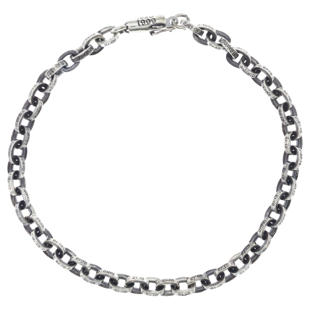 CHROME HEARTS(クロムハーツ) PAPER CHAIN ペーパーチェーン ブレスレット シルバー BCA178
