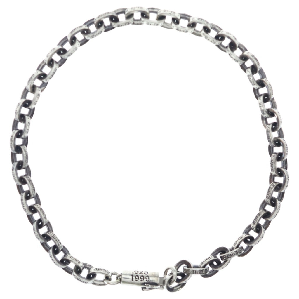 CHROME HEARTS(クロムハーツ) PAPER CHAIN ペーパーチェーン ブレスレット シルバー BCA178