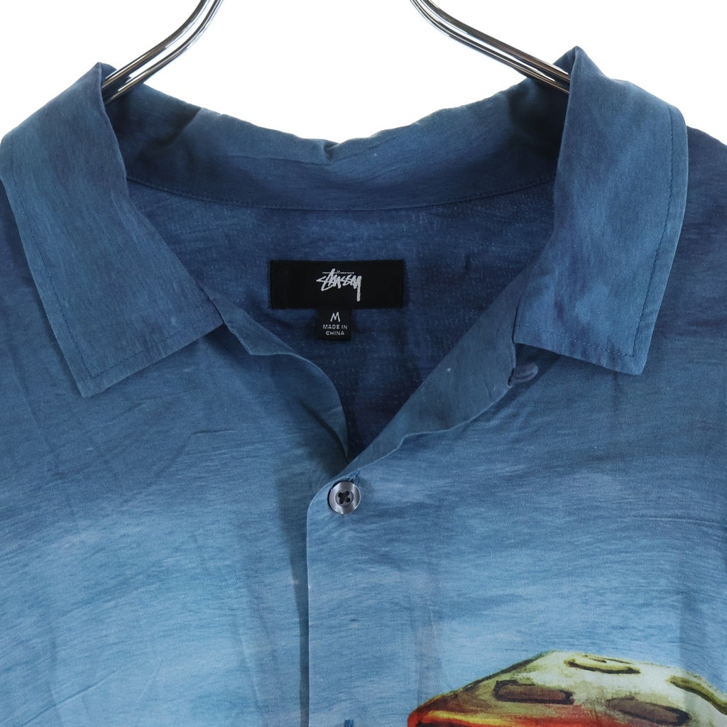 STUSSY(ステューシー) Dice Painting Shirt ダイス ペインティング 半袖シャツ SU21 1110170 マルチカラー SU21 1110170