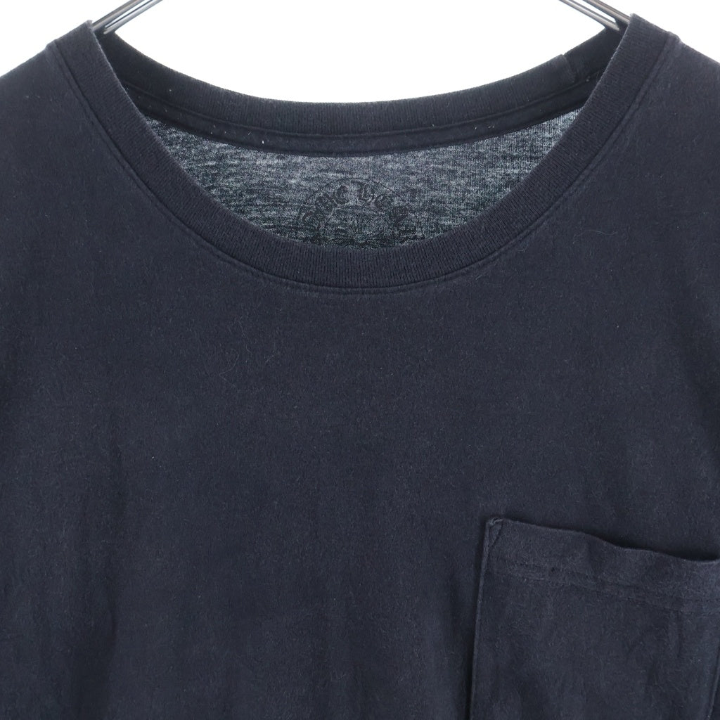 CHROME HEARTS(クロムハーツ) Made in Hollywood ロゴプリント クルーネック半袖Tシャツカットソー ブラック
