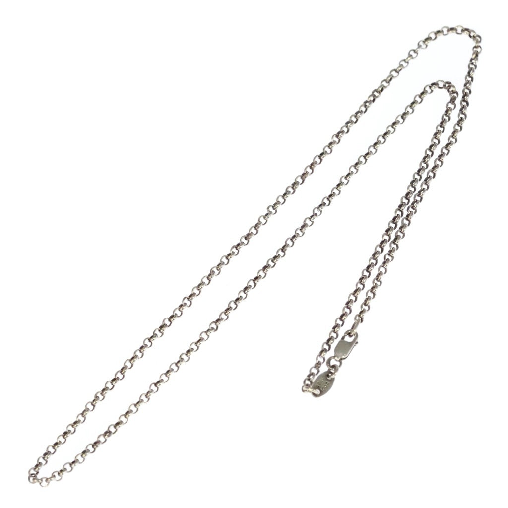 CHROME HEARTS(クロムハーツ) NECKCHAIN R18 ロールチェーンネックレス 18inch シルバー BCA083