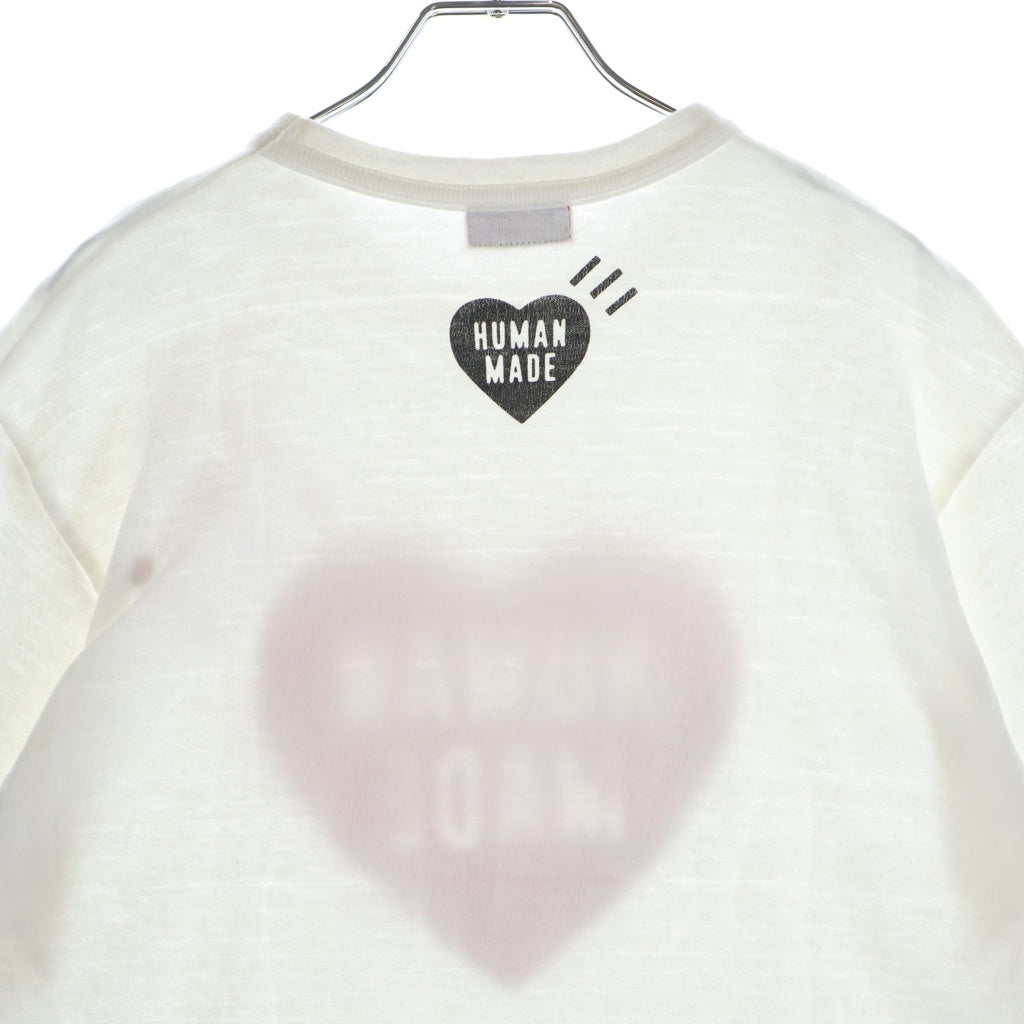 HUMAN MADE(ヒューマンメイド) GRAPHIC T-SHIRT グラフィッククルーネック半袖Tシャツ HM31TE016 ホワイト