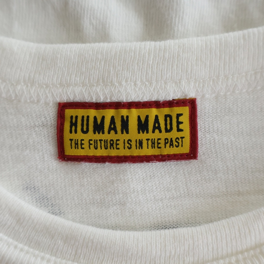 HUMAN MADE(ヒューマンメイド) GRAPHIC T-SHIRT グラフィッククルーネック半袖Tシャツ HM31TE016 ホワイト
