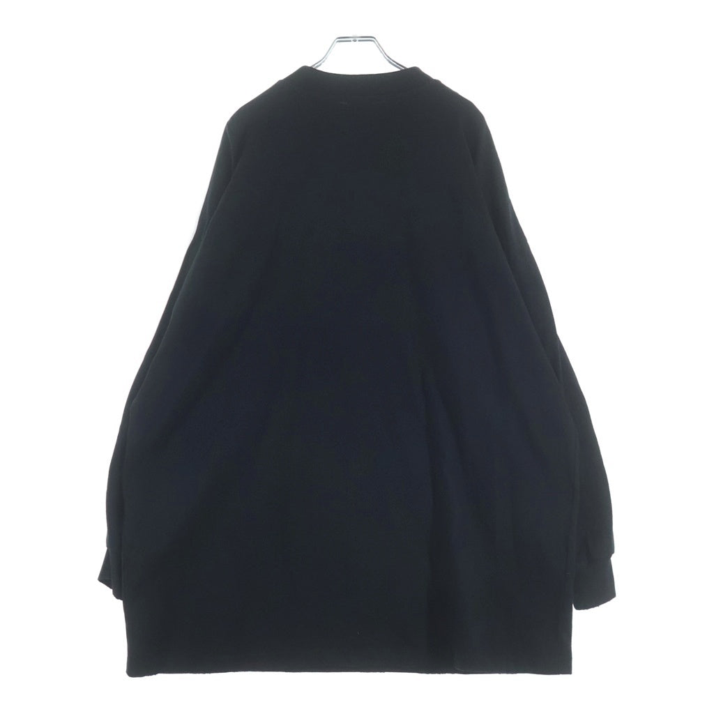 BALENCIAGA(バレンシアガ) ×adidas 23SS Long sleeve T-shirt クルーネック長袖Tシャツ 728789 TNVA6 ブラック