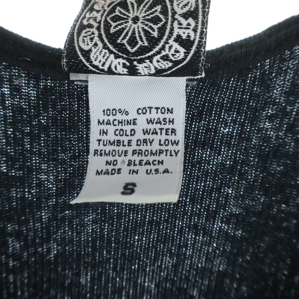 CHROME HEARTS(クロムハーツ) OLD Side Logo Tank Top CHプラス サイドスクロールロゴ タンクトップ ブラック ‐