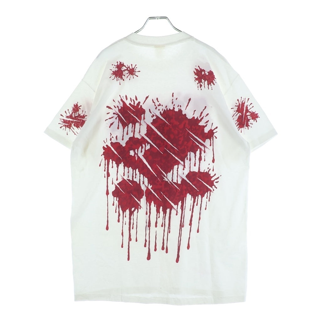 VINTAGE(ヴィンテージ) 90s Psycho The Final Cut 発砲プリント クルーネックTシャツ ホワイト -