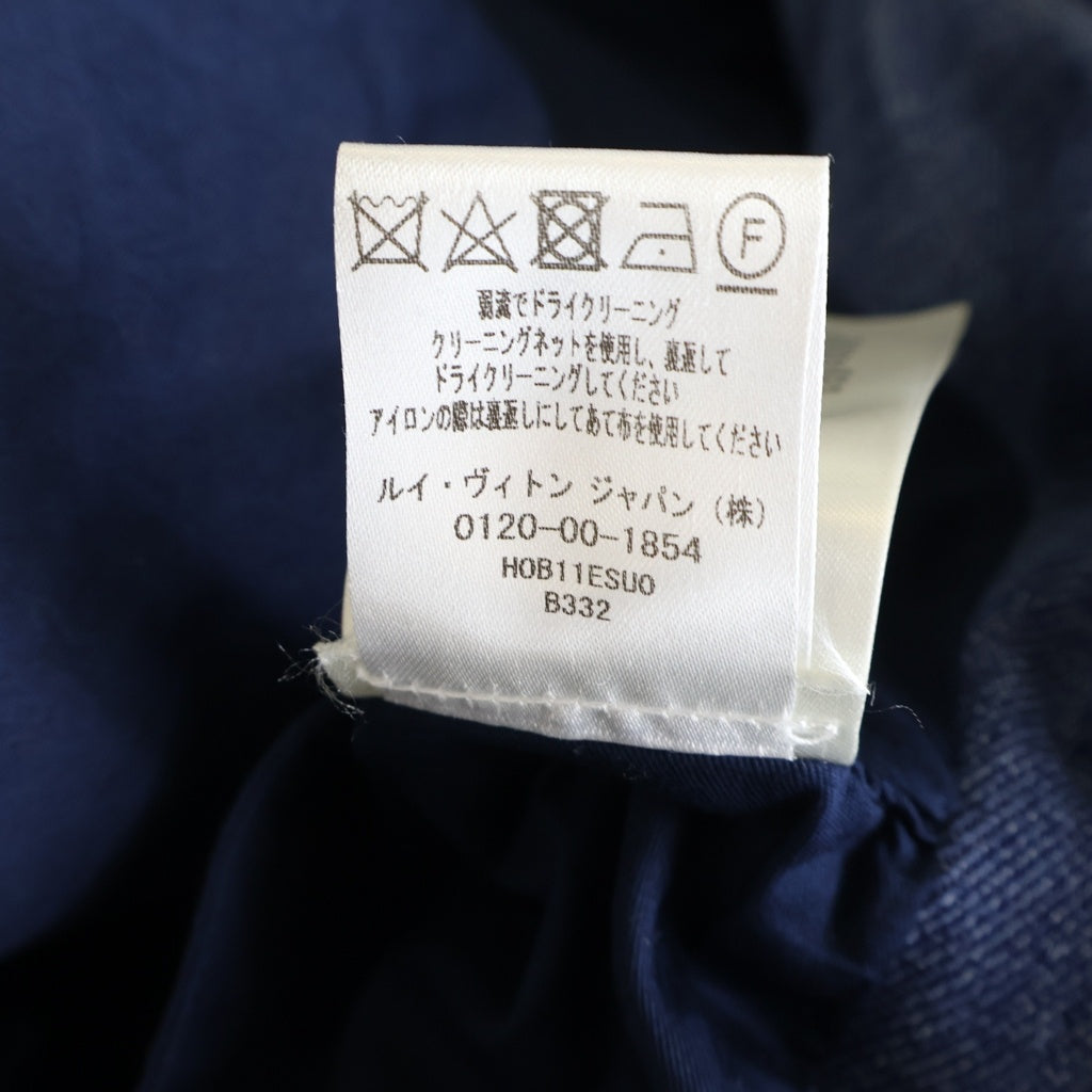 LOUIS VUITTON(ルイヴィトン) モノグラム パデッド デニムジャケット インディゴ RM231M SU0 HOB11W
