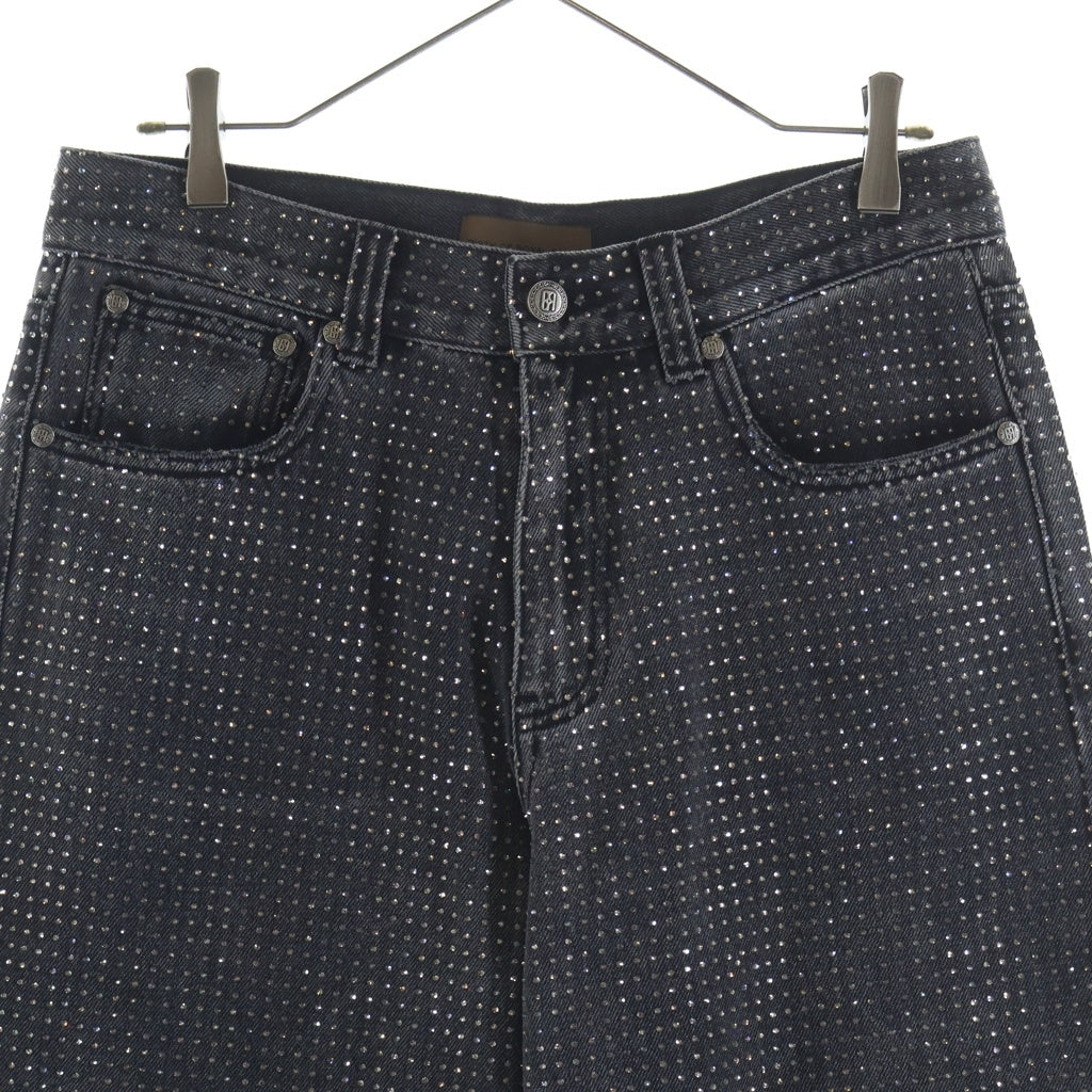 BIRTH OF ROYAL CHILD(バースオブロイヤルチャイルド) STELLAR PAVE JEANS ステラ パヴェ ジーンズ グレー