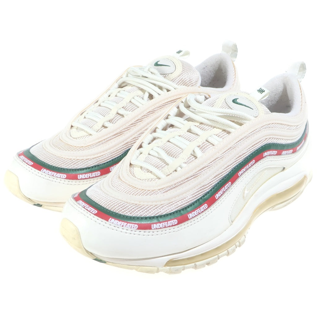 NIKE(ナイキ) ×UNDEFEATED AIR MAX 97 OG アンディフィーテッド エアマックス97ローカットスニーカー AJ1986-100 US9.5/27.5cm ホワイト