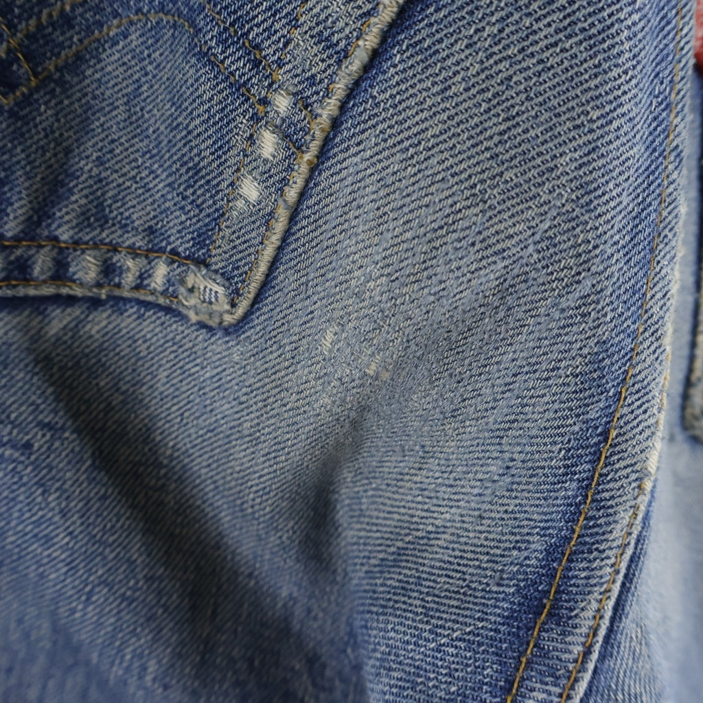Levi's(リーバイス) VINTAGE KIDS 80s ボタン裏553 42TALON デニム ブラック -